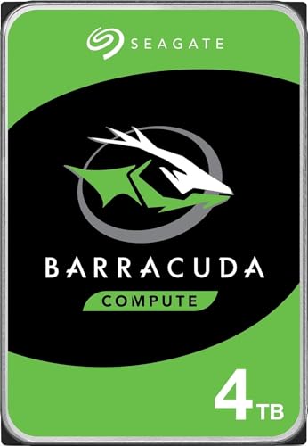 Amazon | Seagate 4 TB BarraCuda内蔵ハードドライブ | シーゲイト