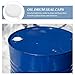 NUOBESTY 40 Pcs 200l Iron Drum Seal Caps Waterproof Oil Barrel Covers White Large Gallon Barrel Lids for Industrial Storage