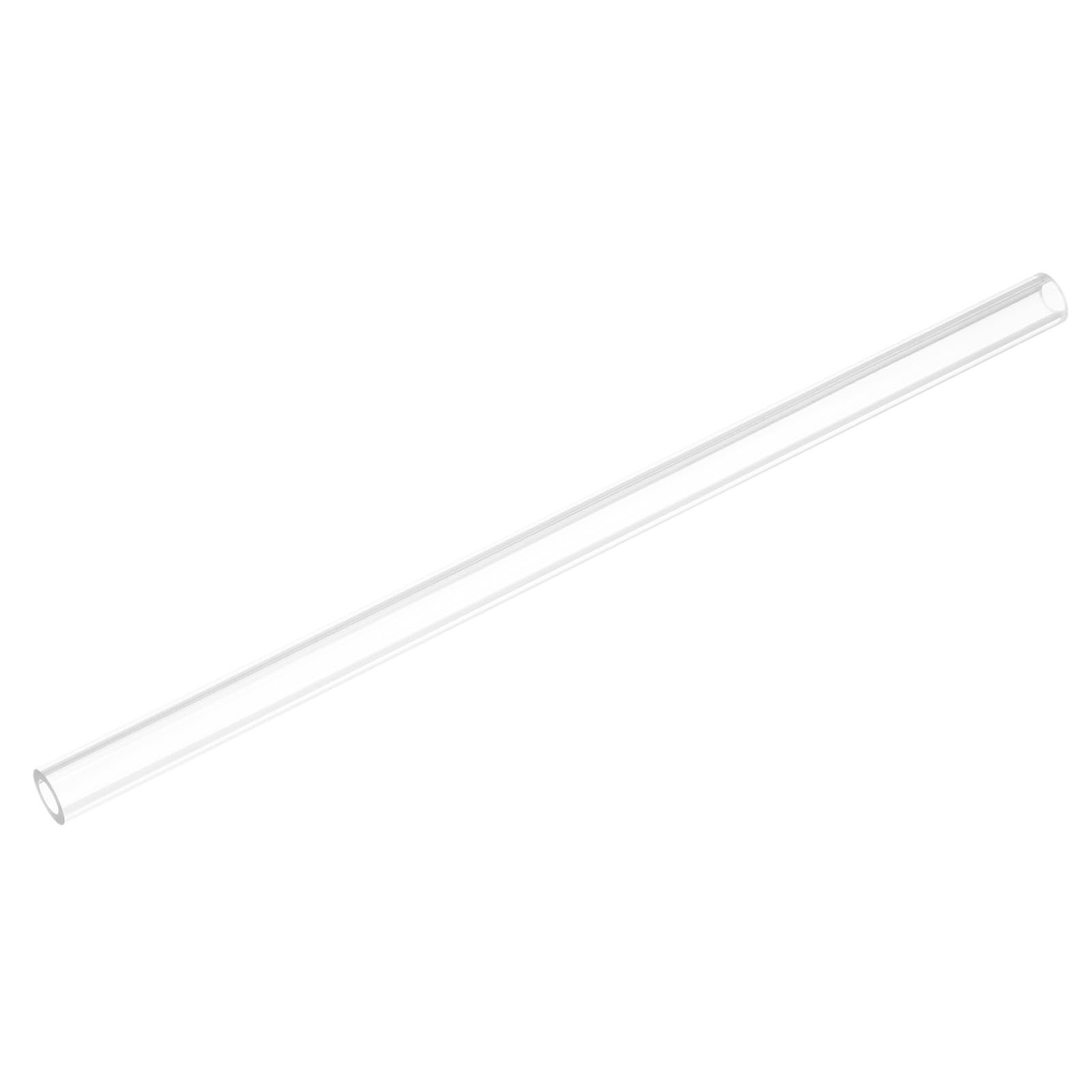 uxcell 2pcs Clear Rigid Tubing Pipe 9mm ID x 15mm OD 1Ft(305mm) Round Plastic Polycarbonate Tube