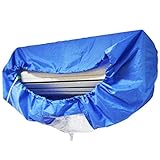 aire acondicionado lg limpieza Color azul KINTRADE Bolsa de Limpieza de Aire Acondicionado montada en la Pared Azul Limpieza del acondicionador de Aire Dividido Cubierta de Lavado Protector a Prueba de Agua para 1p / 1.5p / 2p / 3p