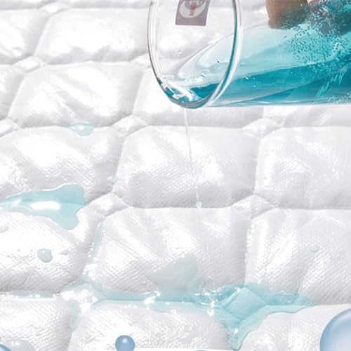 Protège-matelas imperméable King Size 200x220 contre les taches liquides et acariens