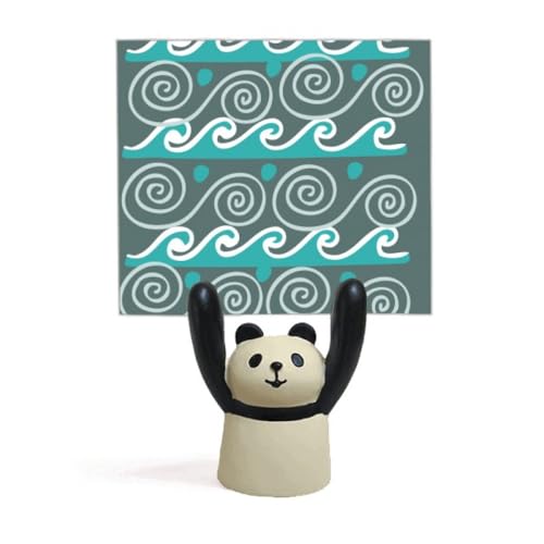 Support de mémo Mexico Totems panda figurine en résine pour bureau