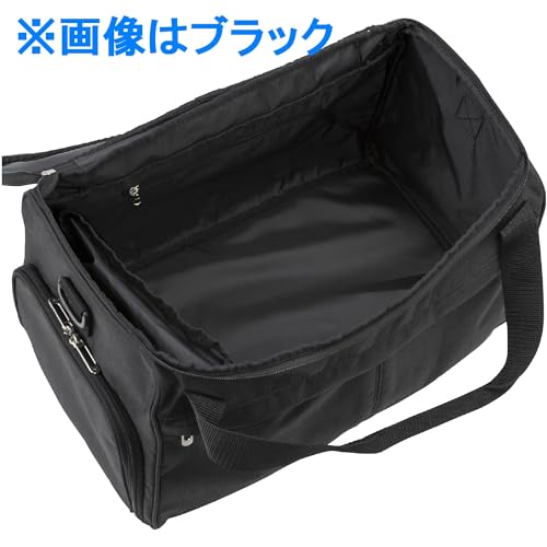 MIZUNO(ミズノ) ゴルフ ボストンバッグ スクエア型 ユニセックス L46×W27×H28cm ネイビー 5LJB2402 4枚目