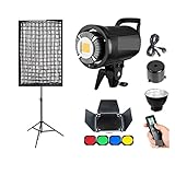 スタジオのビデオ録画のための LED ビデオ ライト 5600K ホワイト バージョン ビデオ ライト連続ライト Kit 16