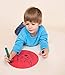SylkyClover Dry Erase Circles for Classroom Tables 8-Pack (11 inches) - Dry Erase Dots for Classroom Tables, Dry Erase Decal Wall, Dry Erase Stickers for Tables, Dry Erase Spots for Tables, Removable