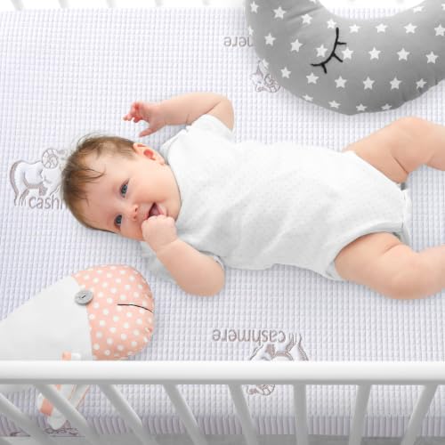 Image of Waterproof Pack and Play Mattress Protector, Quilted Pack and Play Mattress Pad Cover Ultra Soft and Breathable, Playard Sheet Protector 39inch X 27inch fits for Baby Foldable and Playard Mattress