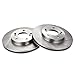 TRQ Front Brake Rotors Set Vented Compatible with 1997-2001 Acura Integra 1991-1995 Legend 1996-1998 RL TL Honda CR-V 1995-1998 Odyssey Prelude 1996-1999 Isuzu Oasis