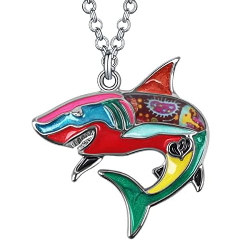 DUOWEI Enamel Octopus Necklace for Women Cover