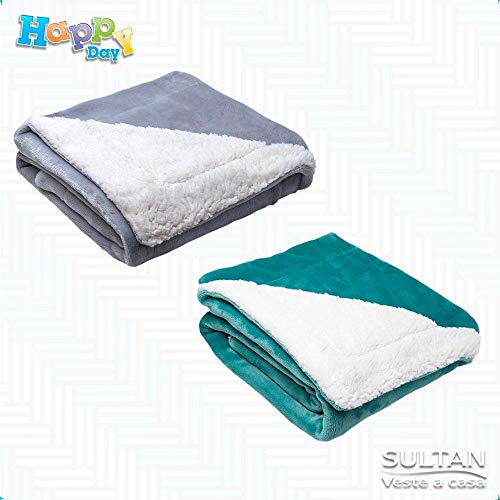 Cobertor para Berço Sherpa Hiper Macio 400g Dove Happy Day