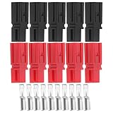 Cabilock 20-teiliges Set einpoliger 30-A-Stromanschlussstecker – Schnellkupplungen, robuste modulare elektrische Steckverbinder für Gabelstapler, Pkw, Haushaltsgeräte und Ausrüstung