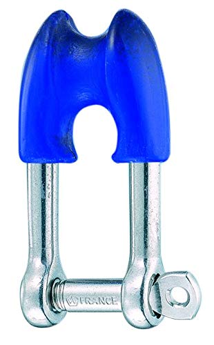Wichard Captive Pin Thimble Shackles, 5/16in thimble / halyard key shackle