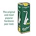 Vandoren SR272 Tenor Sax JAVA Reeds Strength 2; Box of 5,black