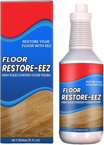 Floor Restore Eez Bodenrenovierer & Reiniger Ezz Hartholzrenovierer Holzrenovierer Bodenschutzmittel für glänzendes Holz Laminat Vinyl (1PCS)