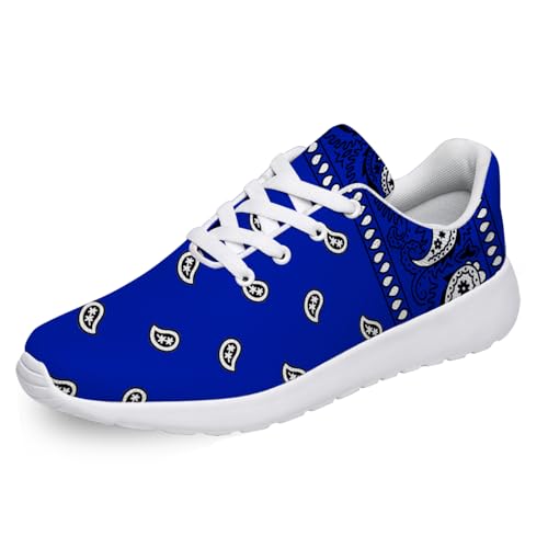 Paisley Shoes Running Tennis Shoes Fashion Sneakers for Men Women