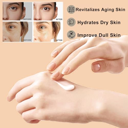 7PCS Snail Mucin Essence Set,Snail Mucin Face Serum,Firming Snail Mucin Skin Care Kit,Face Oil & Face Toner & Eye Cream Stick & Face Cream & 24k Gold Under Eye Gel Pad,Anti Aging & Reduce Dark Circle - Image 5