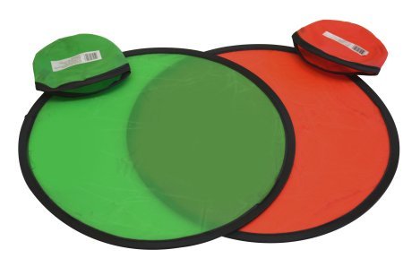 Folding Pocket Frisbee Flyer with Pouch (Pack of 6)
