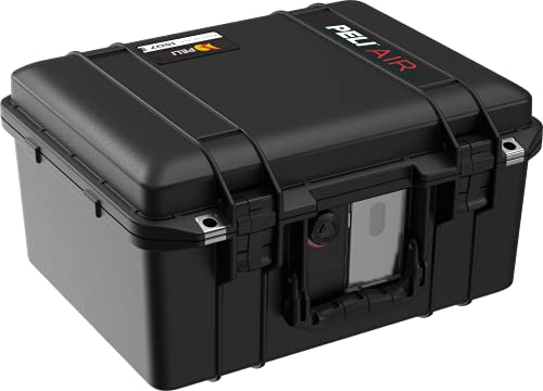PELI 1507 Air Maleta Ligera Profesional para Drones y Equipos fotográficos, estanca e Impermeable al Polvo, 24L de Capacidad, Fabricada en EE.UU., con Espuma Personalizable, Color Negro - imagen 2