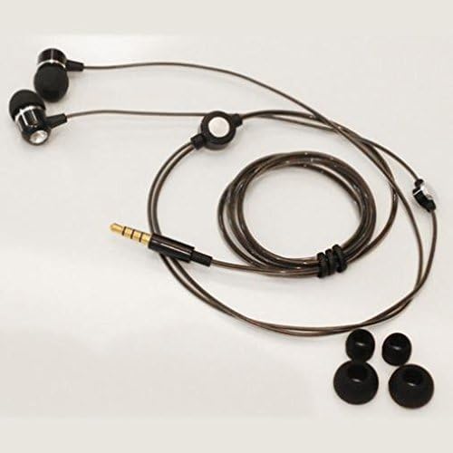 Wired Earphones Hi-Fi Sound Headphones Handsfree Mic for Galaxy Tab S6 Lite 10.4 - Headset Metal Earbuds in-Ear Earpieces Microphone Compatible with Samsung Galaxy Tab S6 Lite 10.4