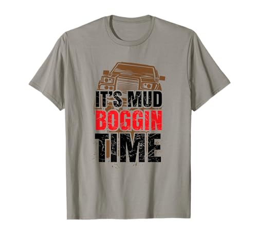 Camiseta divertida Mudding | Regalo para hombre todoterreno 4x4 | Mud Bogging Camiseta