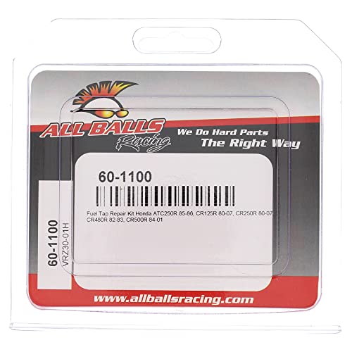 Image of All Balls Racing Fuel Tap Repair Kit 60-1100 Compatible With /Replacement For Honda ATC250R 1985-1986, CR125R 1980-2007, CR250R 1980-2007, CR480R 1982-1983