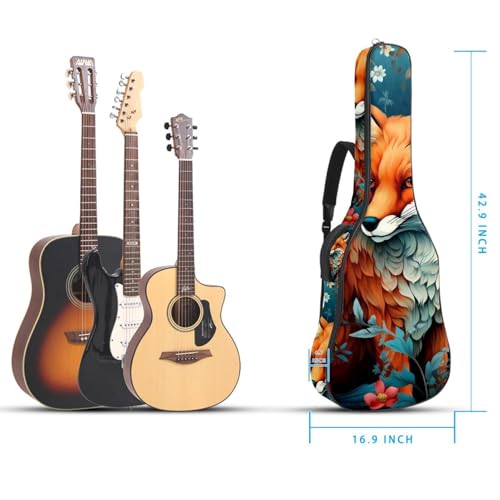 Sac pour guitare multicolore imperméable avec couche de protection contre les chocs - 5