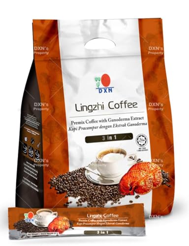 Lingzhi 3 in 1 Coffee with Ganoderma - (DXN 1- Pack)