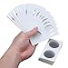 PCCB MINGT 100PCS White Cardboard Coin Holder Protector Display Storage Coin Flips Holder Card 2x2 for Coin Collection Supplies and Collecting (33.0 MM)