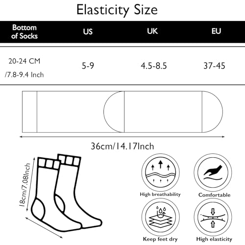 DTUIEUI Valentines Gifts for Wife - Wife Gift Socks,Xmas Birthday Wedding Christmas Anniversary Cozy Warm Funny Mothers Day Mother's Day Gifts Presents for Best Wifes Gift Ideas,Novelty Socks Women - Image 6