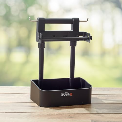 Mr. Bar-B-Q Caddy plegable para parrilla con gancho extendido miniatura 5