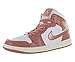Produktbild Nike FB9892-670 Jordan 1 Mid Sneaker für Damen, Hellrot/Weiß/Metallic (Red Stardust/Metallic Copper), Größe 42, 40 EU