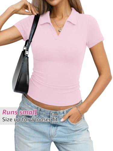 EasyGala Women's Cotton Polo