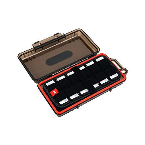 72 Sd Slots Durable Memory Card Case Holder Organizer Keeper Water-Resistant Protector For Sd Sdhc Sdxc Cfexpress Type A Camera Memory Card For Sony Psv Ps Vita For Nintendo Switch Game Cards Storage #TOP6