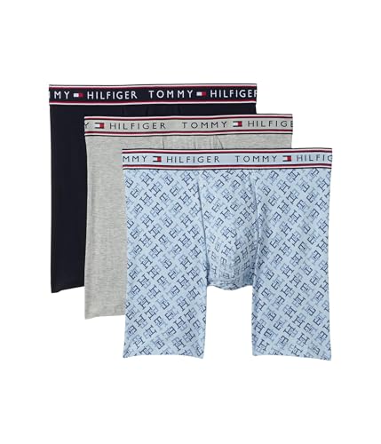 Tommy Hilfiger Men's Cotton Stretch Boxer Brief 3-Pack