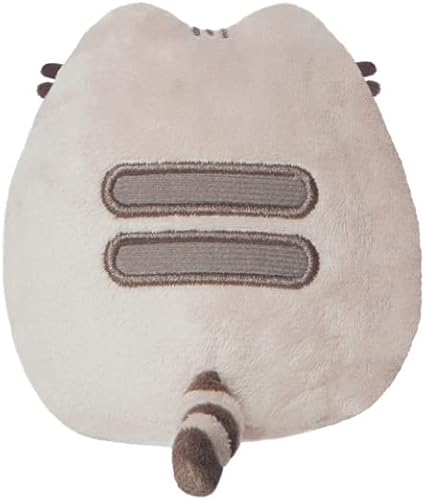 Miniatura 4 de AURORA Sitting Pusheen pequeño, producto oficial, 5 pulgadas, juguete suave, gris