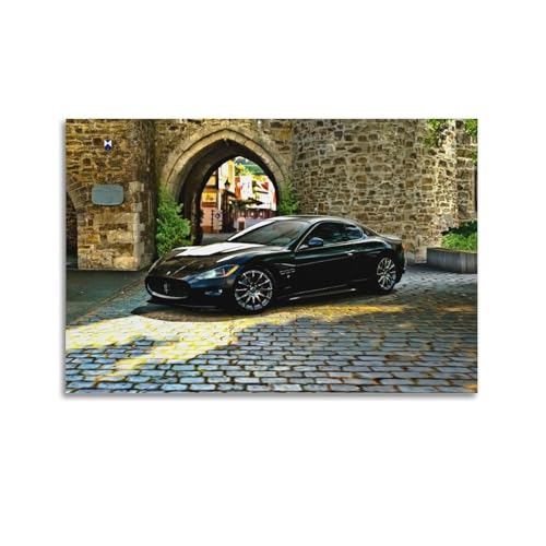 Décoration voiture Maserati GranTurismo : Habillez enfin vos grands murs vides