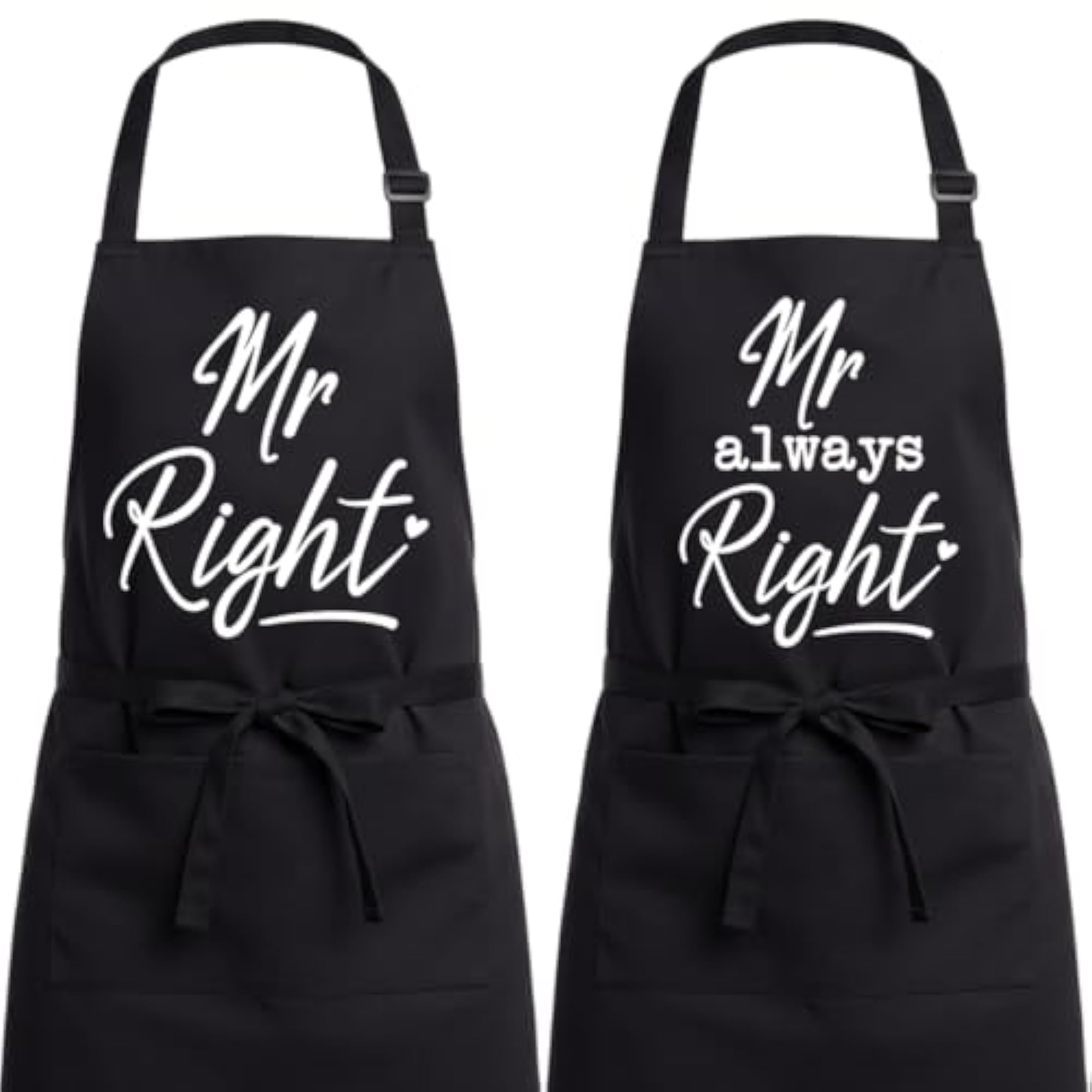 Funny Gay Couple Aprons for Cooking and Baking
