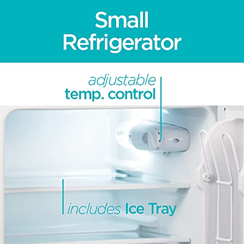 Black+Decker BCRDK32W 2 Door Separate True Freezer Mini Fridge thumb #4