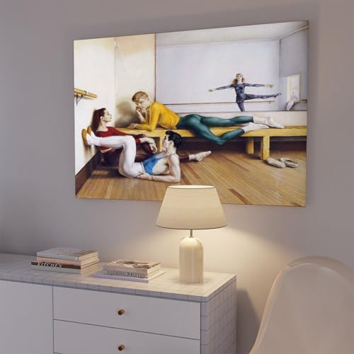 Impression sur toile haute définition Reflection par Paul Cadmus - 7