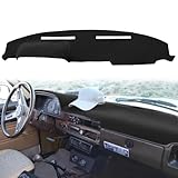 Fcovergurus Dash Cover Mat Custom Fit for Toyota Pickup Truck, Dashboard Cover Pad Carpet Protector (Black) F170
