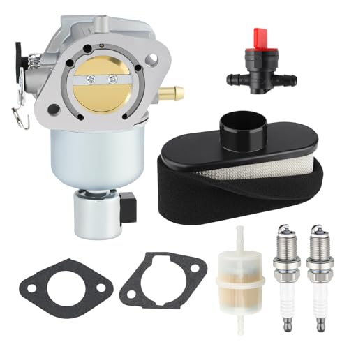 SIMPERAC Carburetor for Kawasaki FR691V FR651V FR730V Engine for Cub Cadet Zero Turn Mower ZT XT 42' 46” 48” 50' 52” 54” 60” Tractor John Deere X320 X380 X324 Hus-qvarna Z254f Toro Mower Tune Up Kit