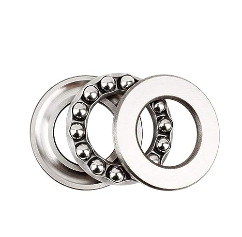 Roulement à billes de butée axiale 51203 17x35x12mm pour guidage mécanique précis