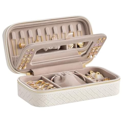 SONGMICS HOME Travel Jewelry Case UJBC197W01 Cover