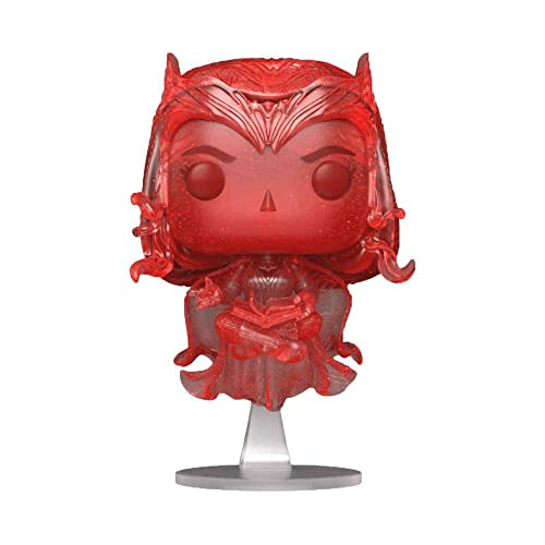 Funko POP! Marvel Collector Corps Exclusive Scarlet Witch #823 w/ Free Acrylic Case, Red, 3.75 Inch(Pack of 1) - Image 2