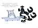ColMount DJI RC 2 Drohnen-Controller-Aluminiu... für Fahrrad, Boot, Motorrad, ATV, UTV, Stativ usw. und Fahrradlenkerhalterung, 360° drehbar, 1/4-20 Kugel mit Feststellklemme