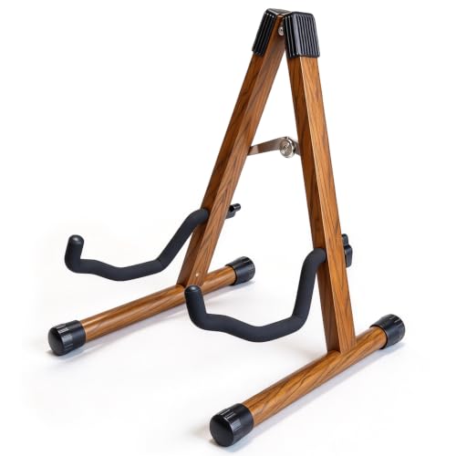 MUSO Guitar Stand,Acoustic Guitar Stand,Wood Classical Electric Guitar Stand,Foldable Bass Guitar...