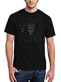 clothinx Herren T-Shirt Weeping Angel Don't Blink Schwarz Gr. XXL