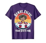 Texas State Fair Cowboy Novelty Souvenir Merch T-Shirt