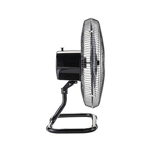 Ventisol Ventilador de Mesa Oscilante, Steel, Preto/Prata, 50cm, 220V