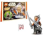 Picture of LEGO Star Wars The Mandalorian Minifigure - Ahsoka Tano with 2 Lightsabers 75362