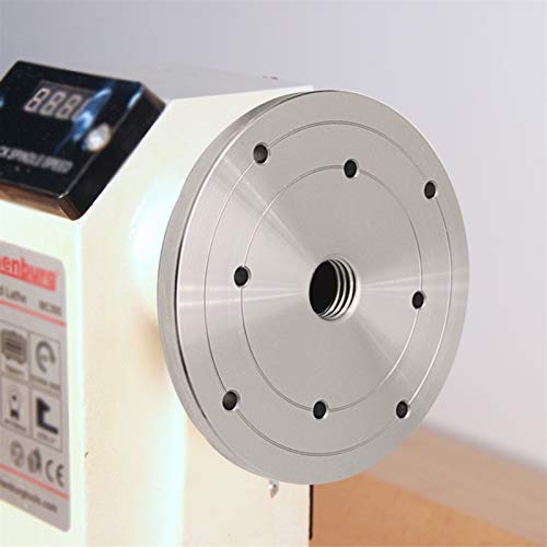 Plato de torno madera 150mm para evitar vibraciones en piezas de madera 7